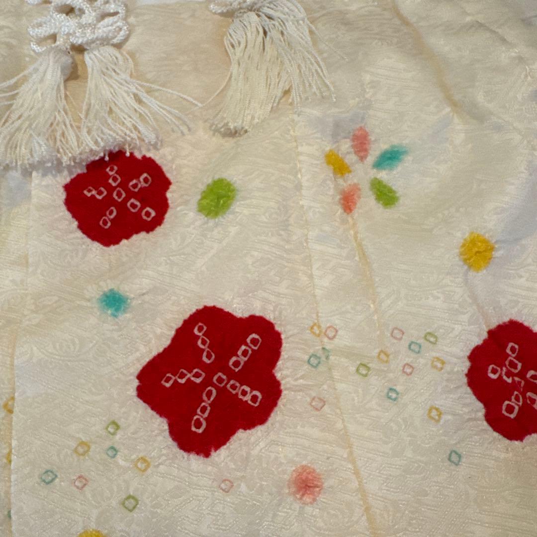 総額約6万円で購入！高島屋購入！正絹 被布　おまけの伊と忠草履と髪飾り付き