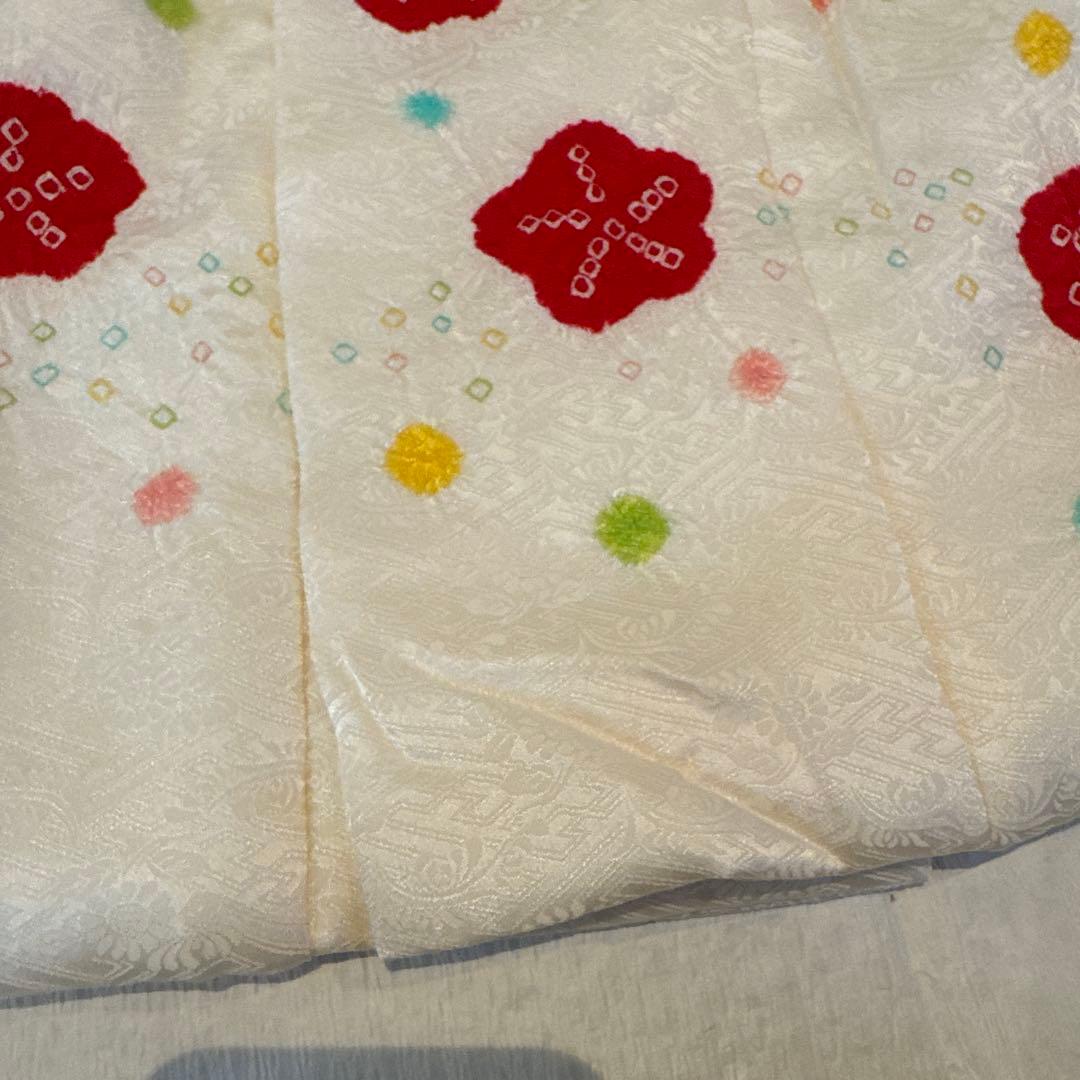 総額約6万円で購入！高島屋購入！正絹 被布　おまけの伊と忠草履と髪飾り付き