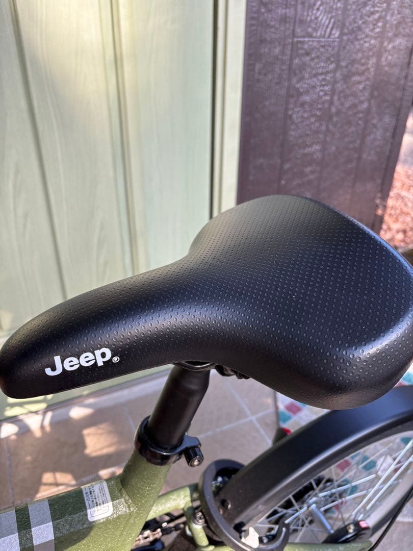 Jeep 折りたたみ自転車 JE-206G (オリーブ) 現行モデル