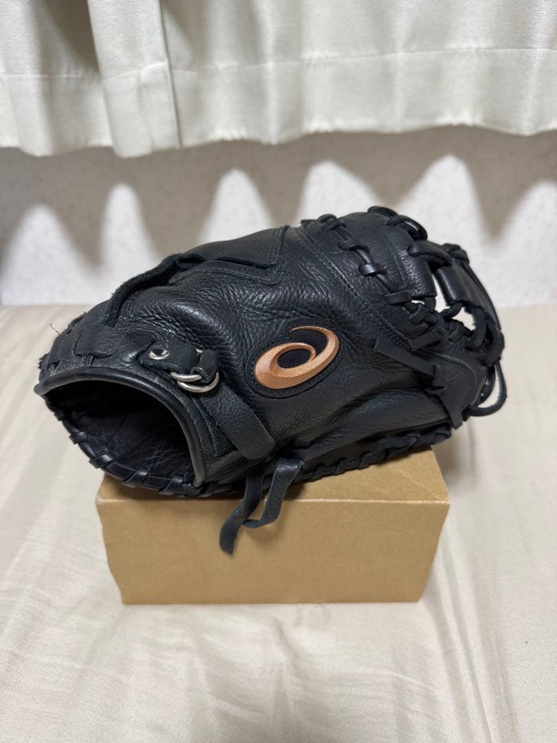 【軟式・ソフトボール兼用】アシックス キャッチャーミット 中学生～大人用