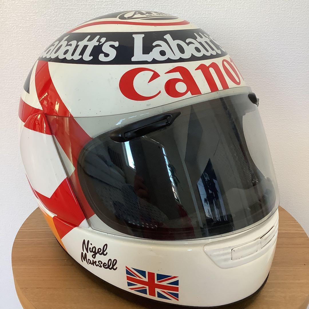 F1 ナイジェル・マンセル レプリカヘルメット アライ ARAI 59-60cm