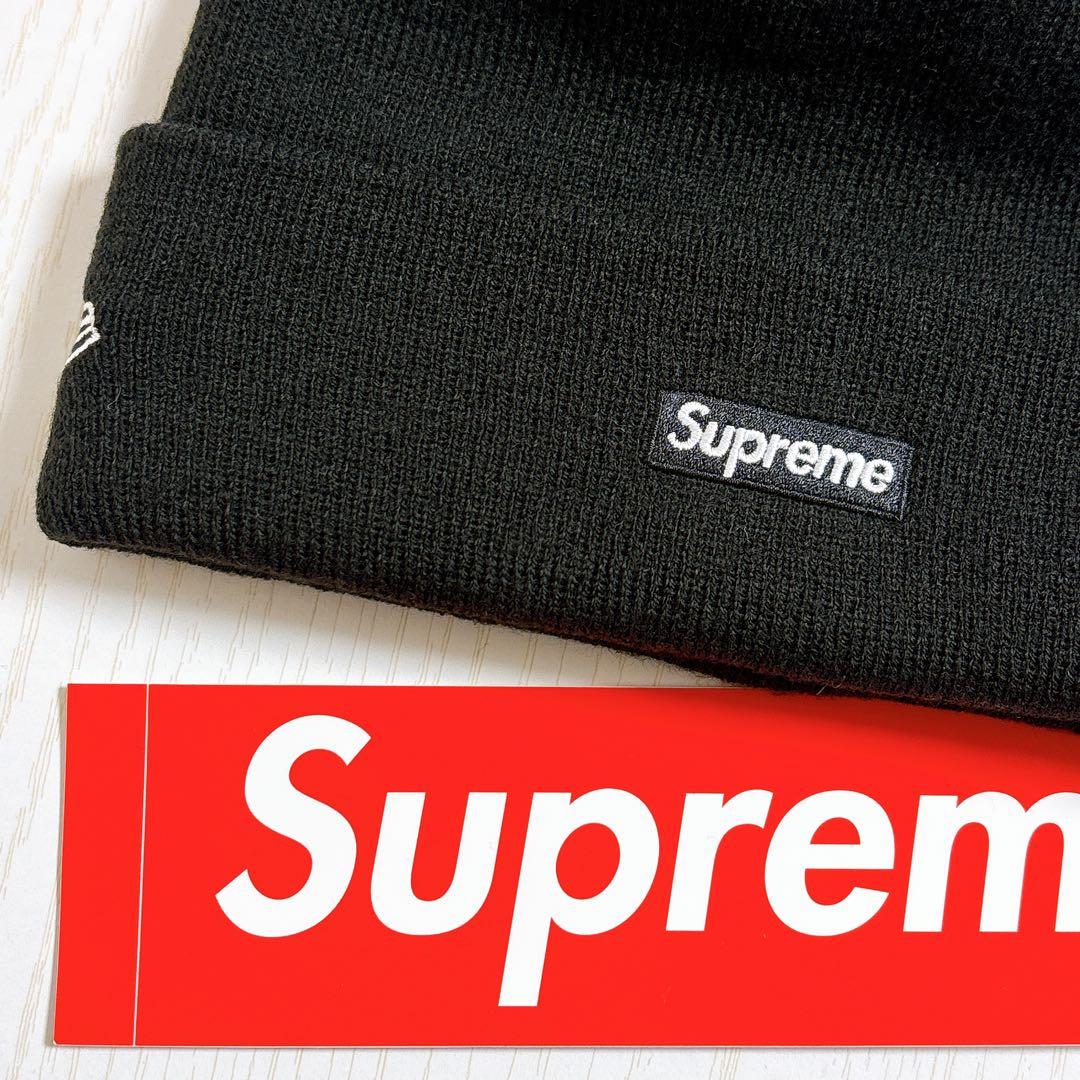 wanwan Supreme NEW ERA ニット帽　ビーニー　Sロゴ