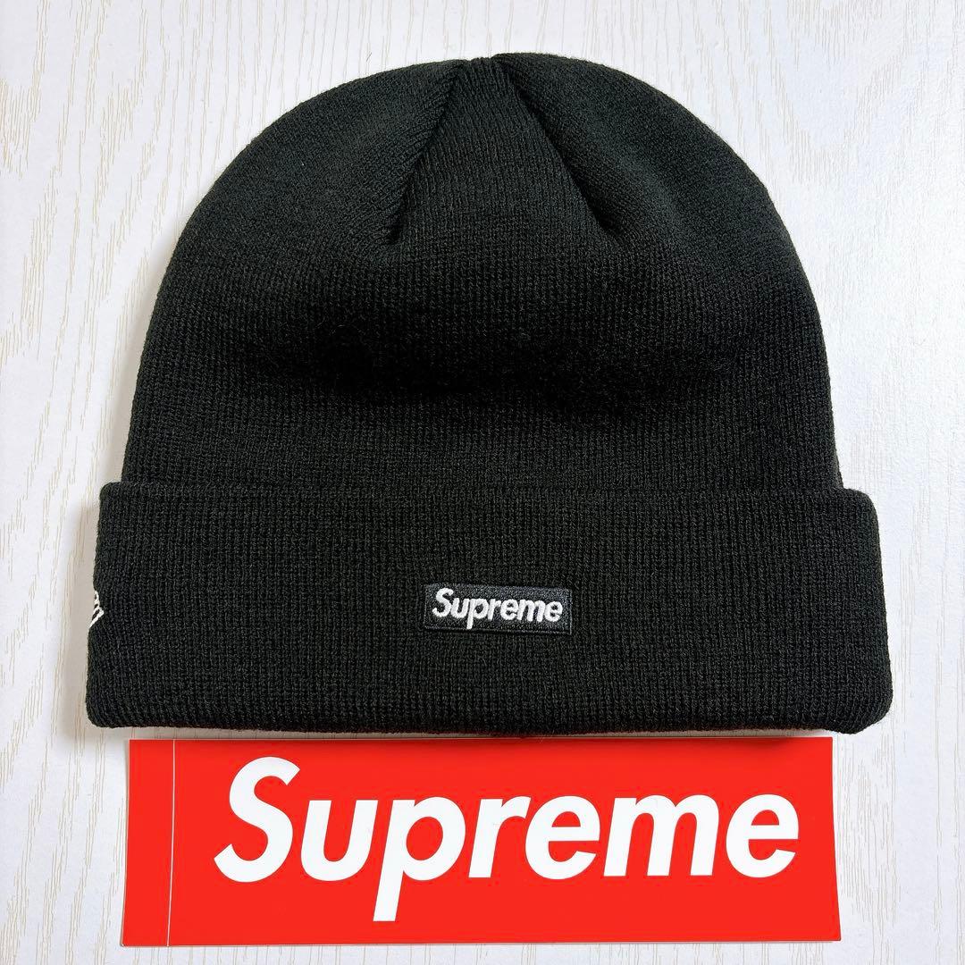 wanwan Supreme NEW ERA ニット帽　ビーニー　Sロゴ