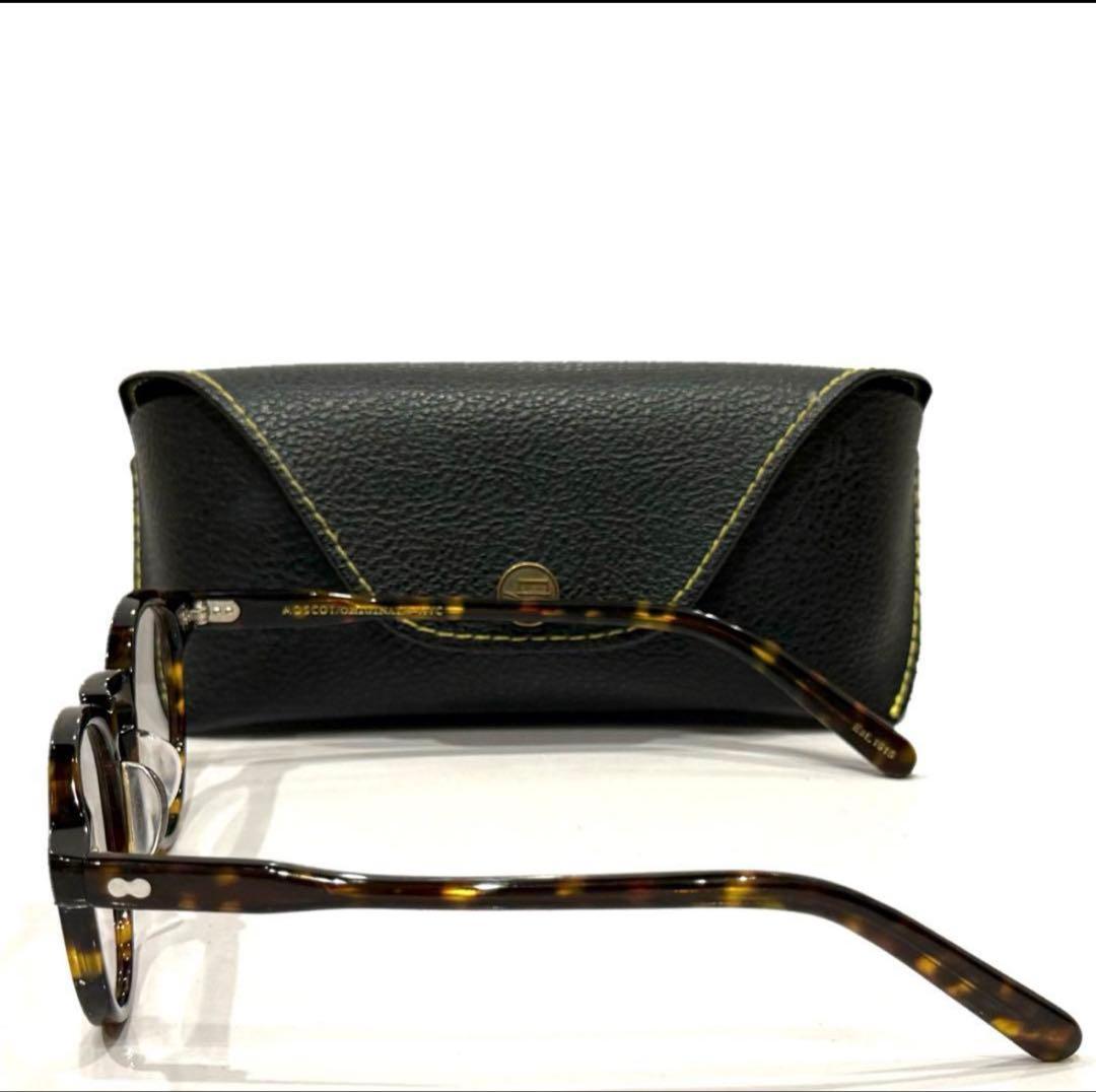 【美品】MOSCOT MILTZEN 44□22-145 トータス