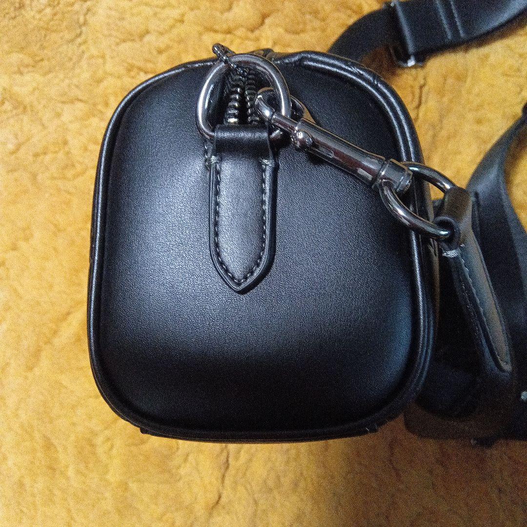 コーチショルダーバッグ COACHクロスボディーCW324 ブラック メンズ