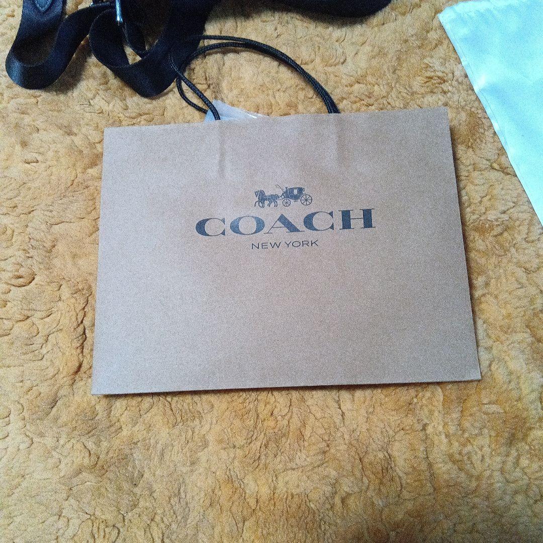 コーチショルダーバッグ COACHクロスボディーCW324 ブラック メンズ