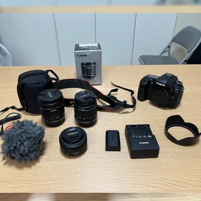 ジャンク品】Canon EOS 80D デジタル一眼レフカメラ