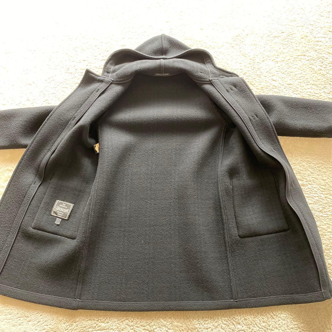 Gloverall ダッフルコート 黒 ブラック 38