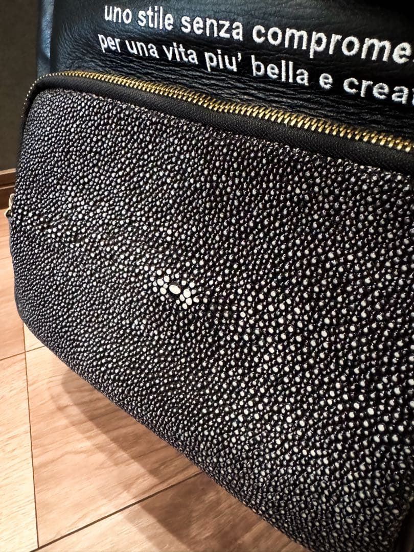 muta MARINE 希少 ガルーシャポケットレザーバックパック - メルカリ