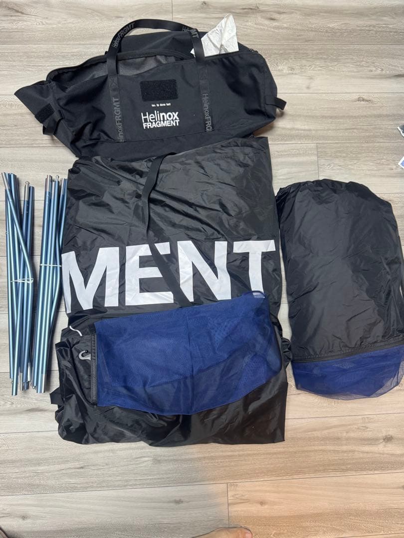 FRAGMENT Helinox 3P Dome Tent Black テント