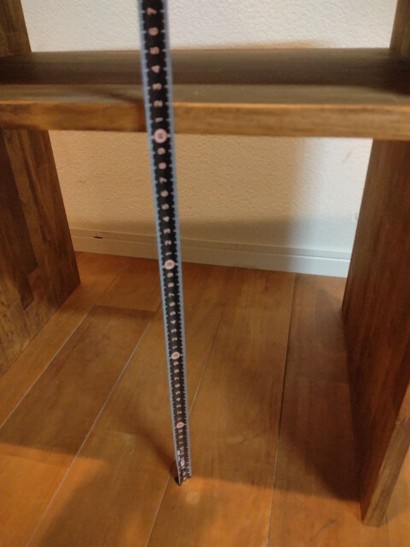 木製　ハンドメイド　オーダー　コの字　ワトコオイル　棚　シェルフ　ラック　水槽台