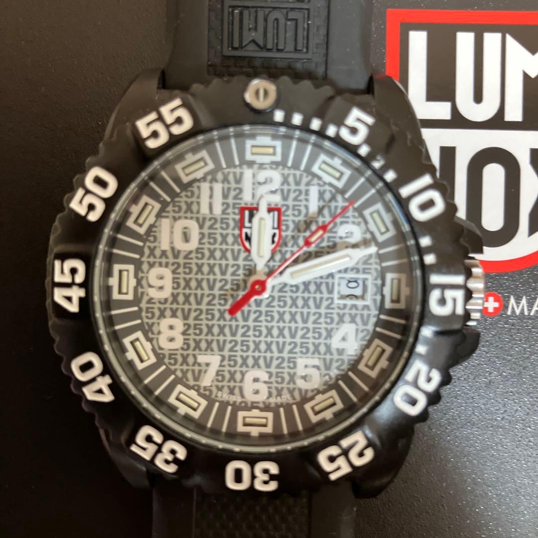 LUMINOX 3057 25th グレー/ブラック　腕時計　カーボン　限定品