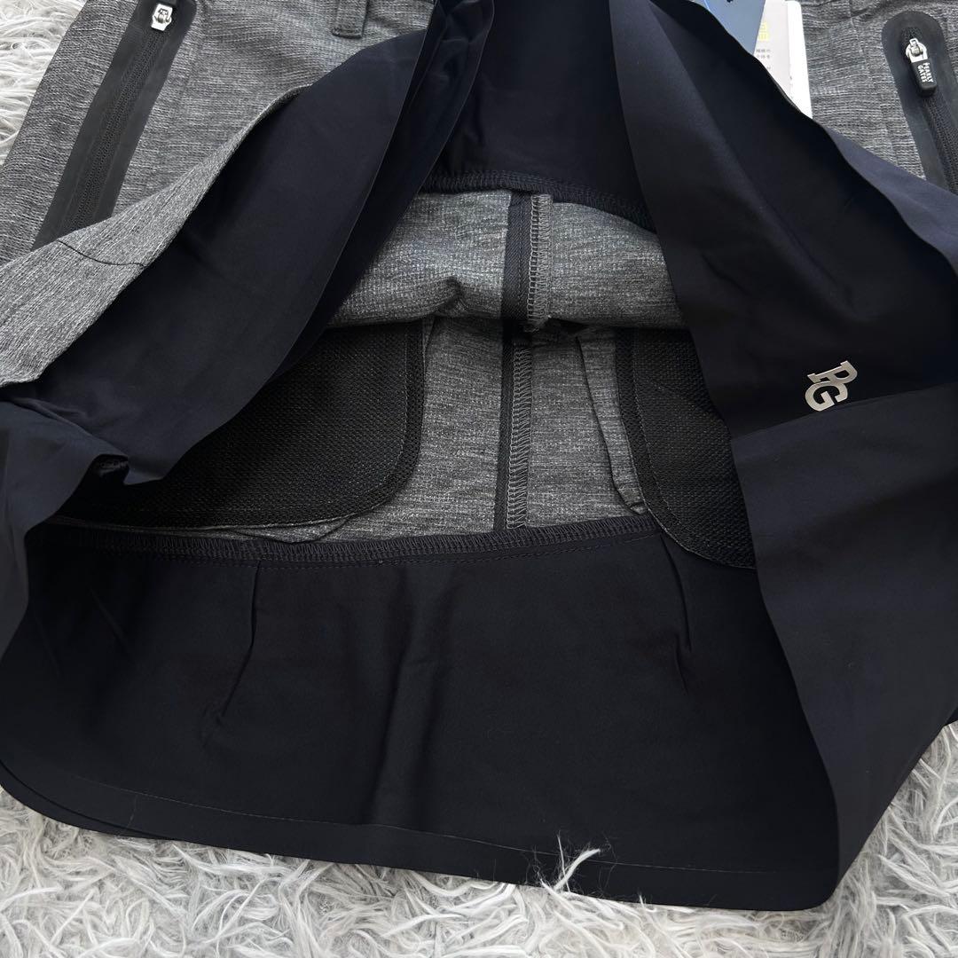 新品　パーリーゲイツ　セットアップ　ジャケット　パーカー　スカート　グレー　0