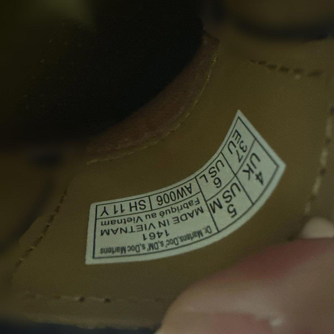 ★美品★Dr.Martens 1461 チェリーレッド UK4 箱タグ付き