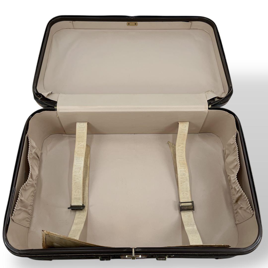 ルイヴィトン　トランクケース　ストラトス70 モノグラム　PVCレザー　ブラウン