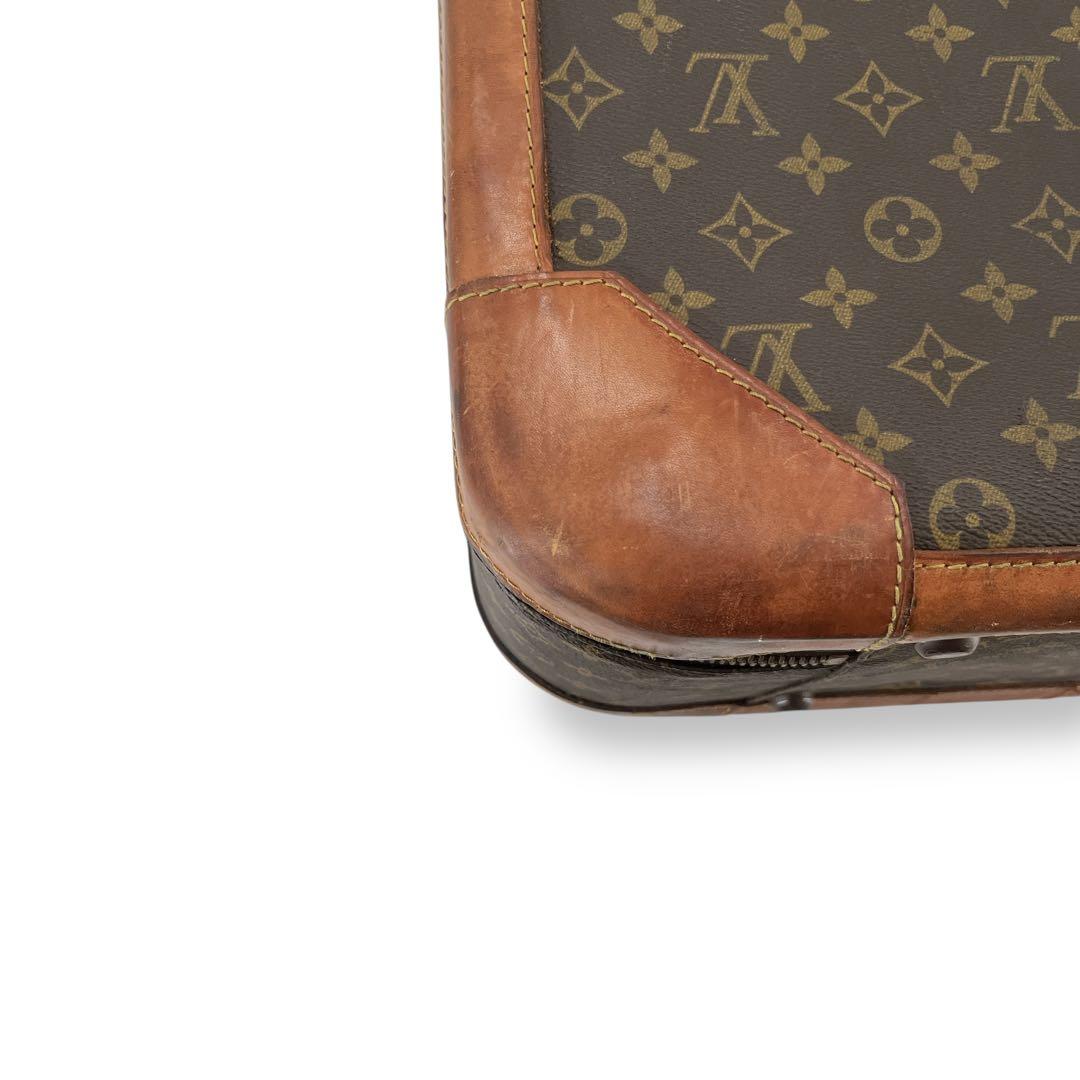 ルイヴィトン　トランクケース　ストラトス70 モノグラム　PVCレザー　ブラウン