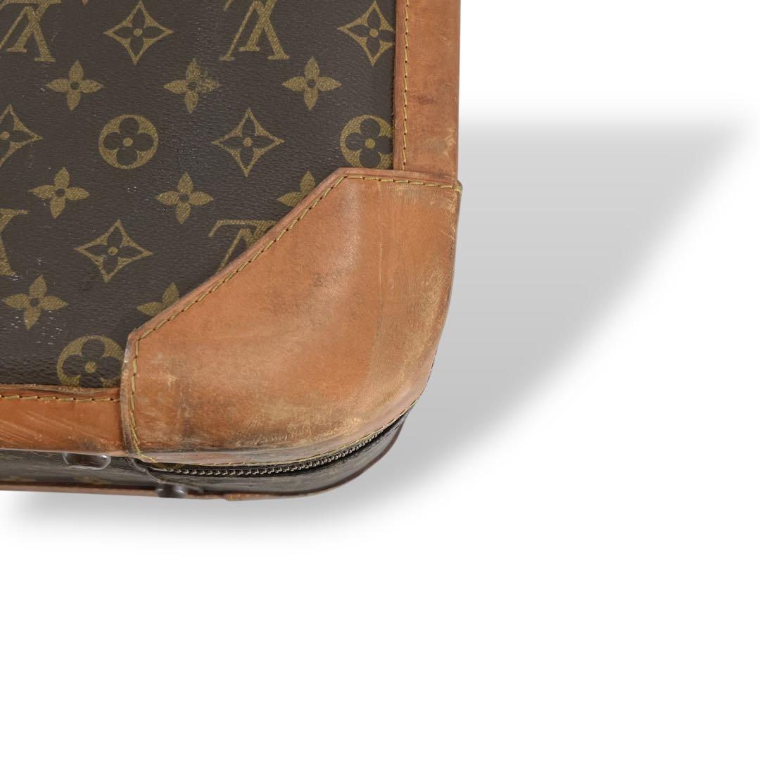 ルイヴィトン　トランクケース　ストラトス70 モノグラム　PVCレザー　ブラウン