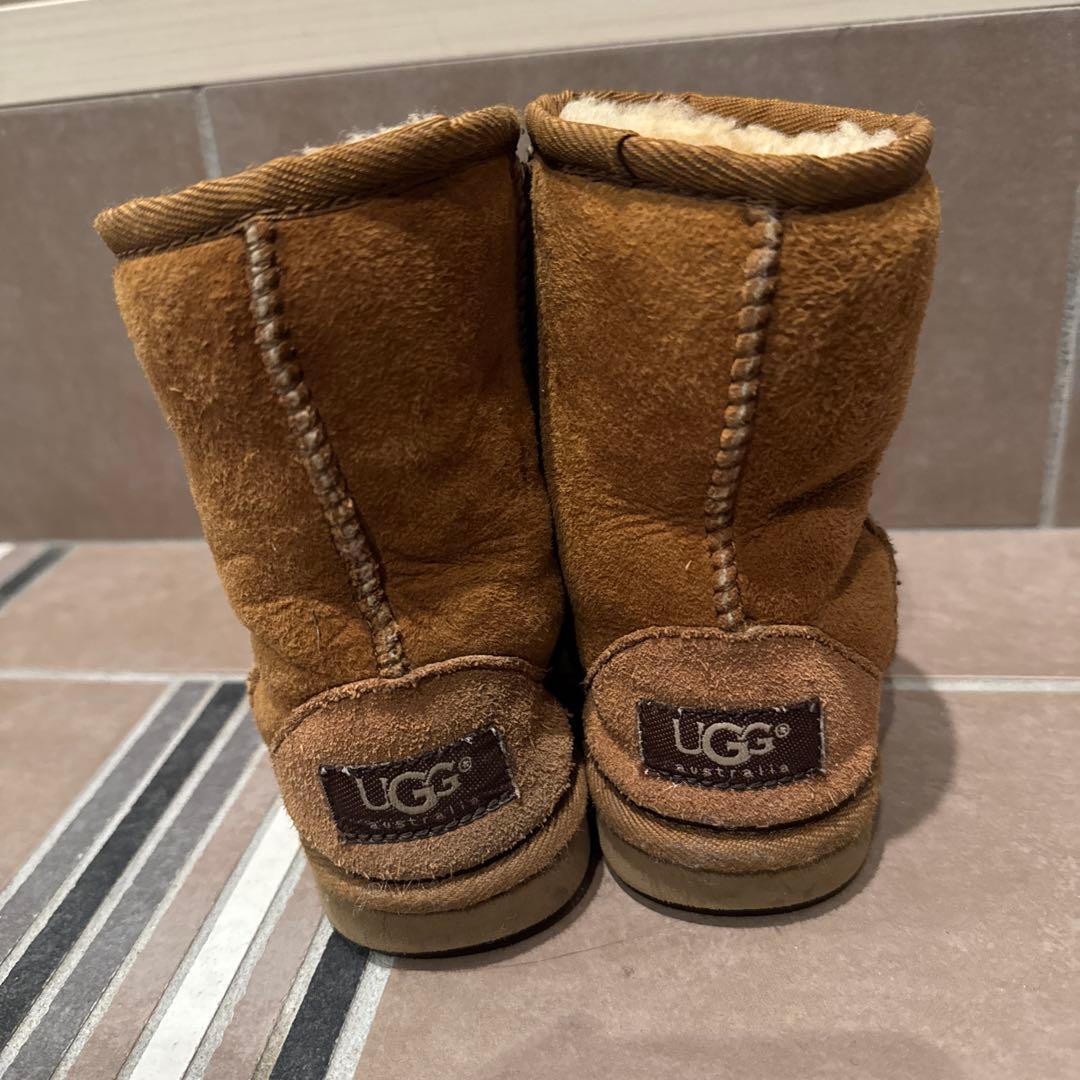 超希少！クロムハーツ✖️uggコラボ　アグ　ムートンブーツ　キャメル17cm