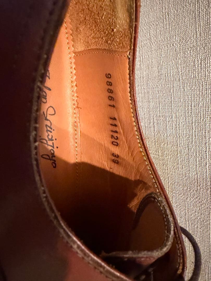 ジャランスリワヤ 98861 25.5cm 39 ストレートチップ