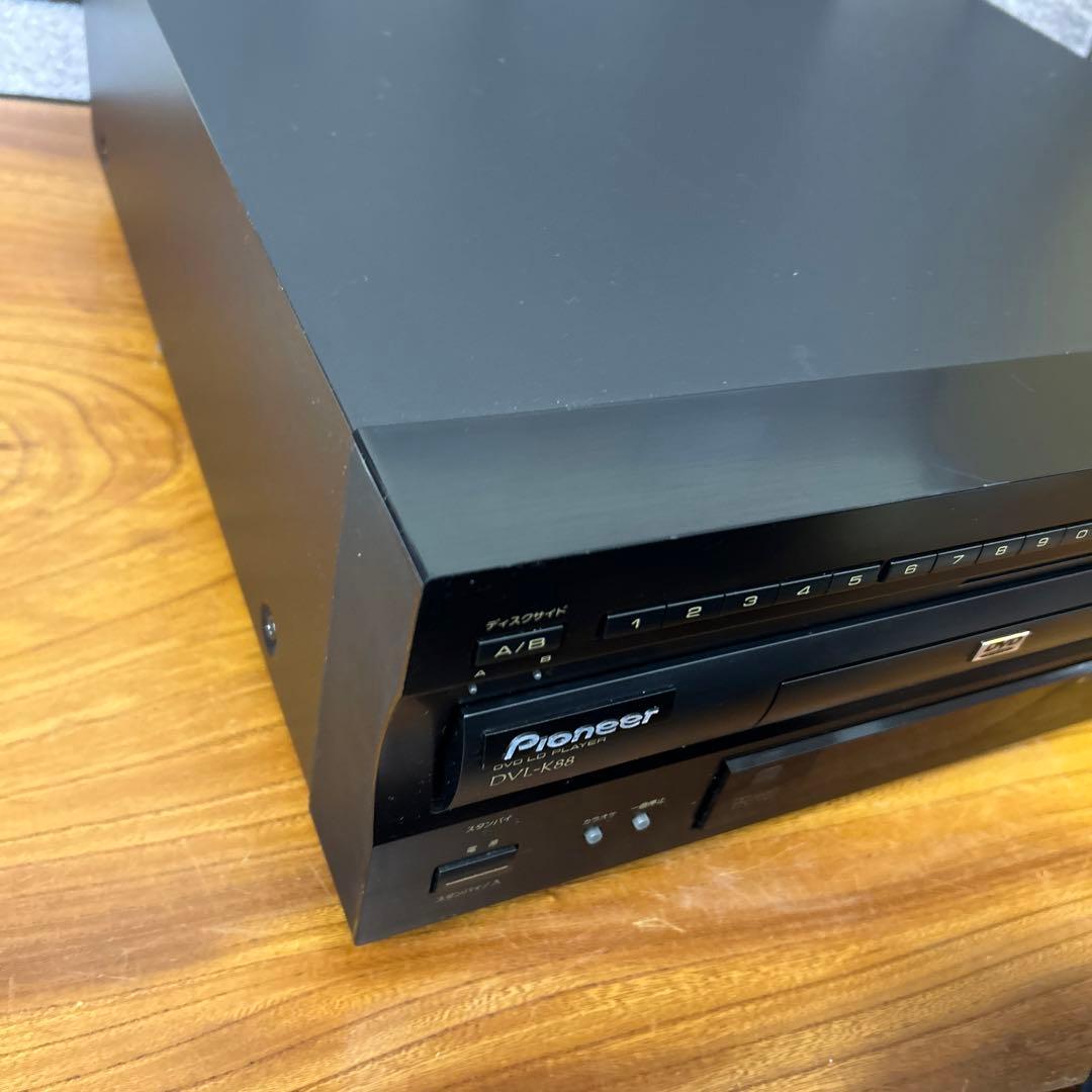 美品　PIONEER パイオニア DVL-K88 DVD/LDプレーヤー