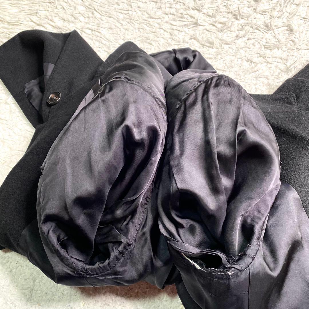 Paul smith チェスターコート カシミヤ100% ロング 黒 L ロング