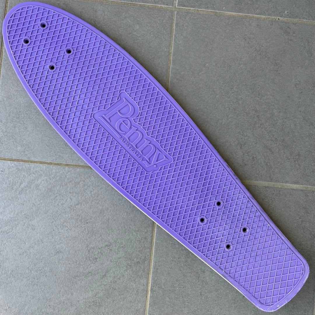 大特価【美品】ペニー 27インチ 純正デッキ パープル - メルカリ