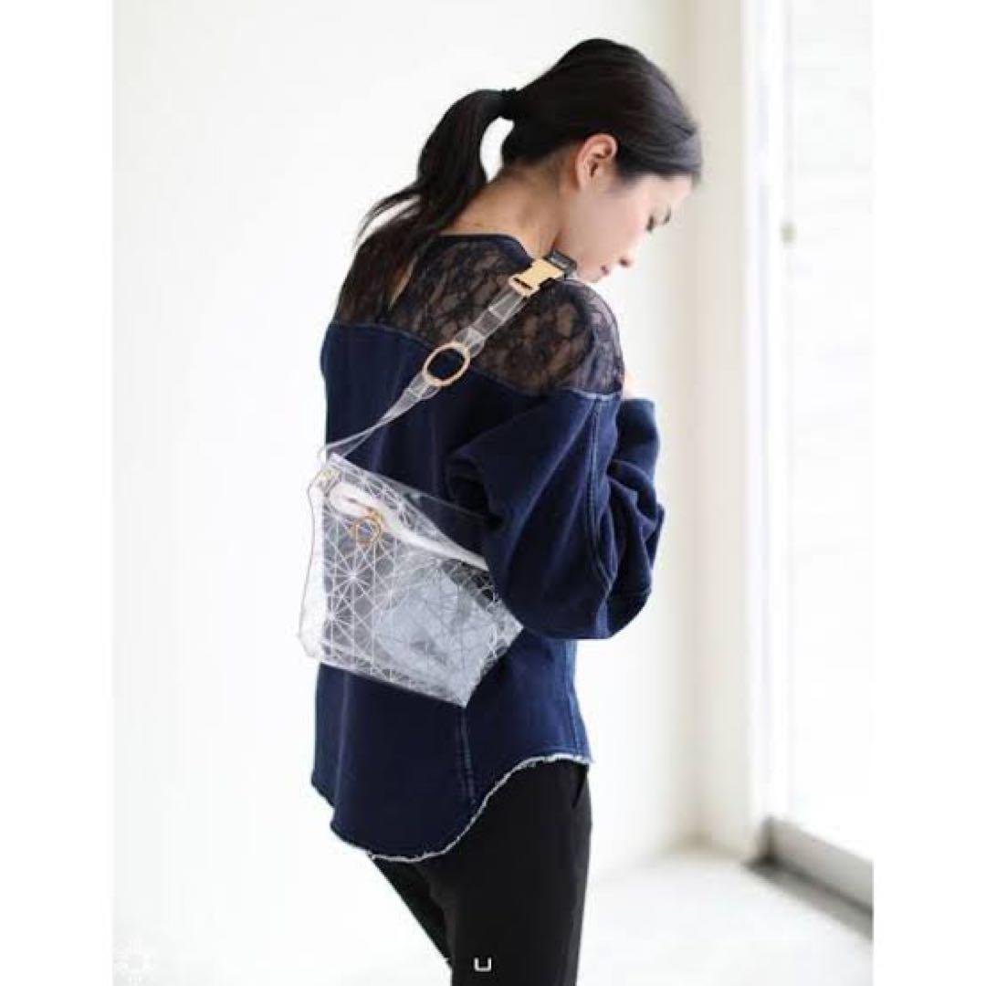 mame kurogouch マメ江戸切子 クリアボディバッグ　2019ss