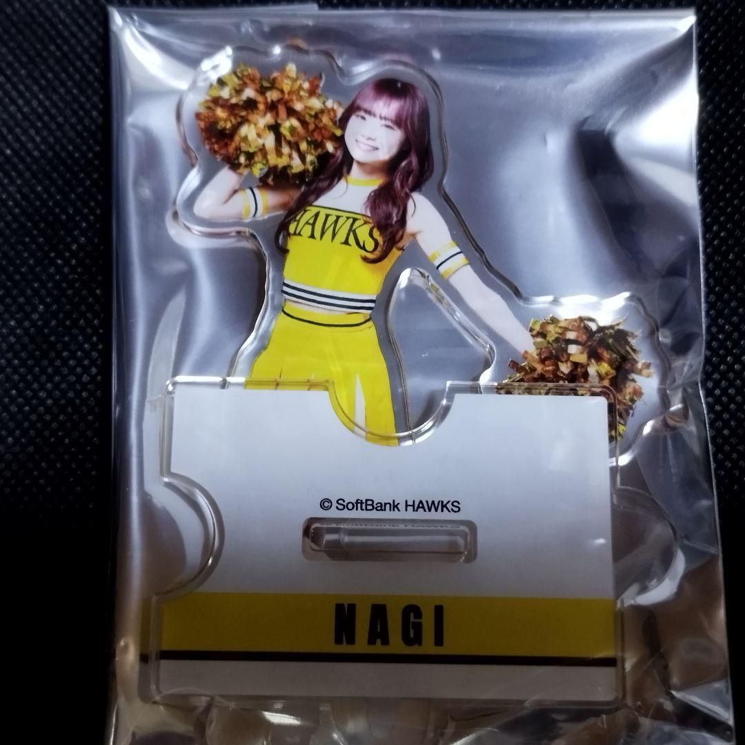 NAGI ハニーズ 2025 若鷹ガチャ ホークス ビッグアクリルスタンド 秋花