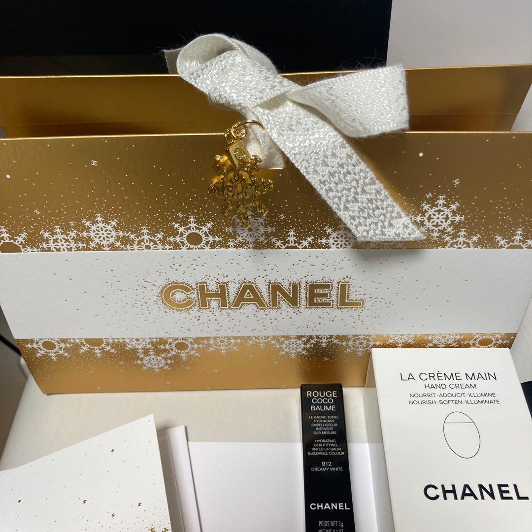 CHANEL ハンドクリームとリップのセット。 ギフトボックスなどおまけ付き