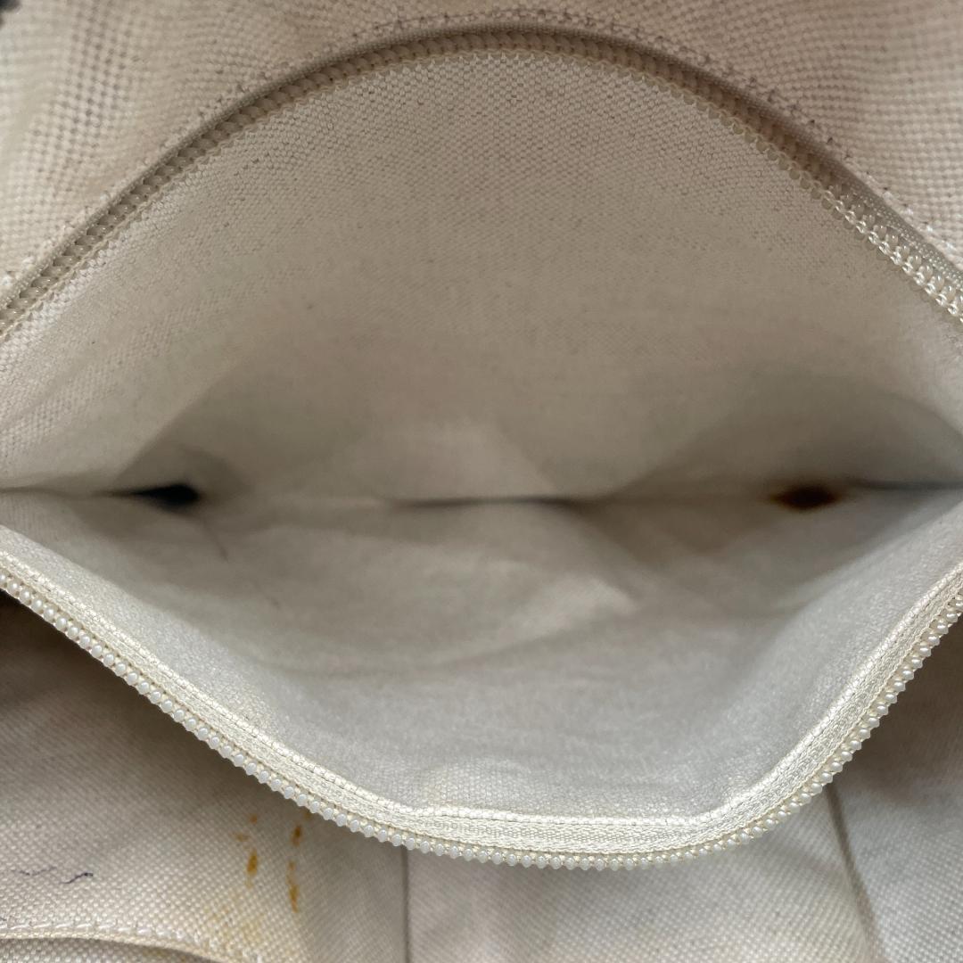 良品 GUCCI ショルダーバッグ キャンバス ブラック GG柄