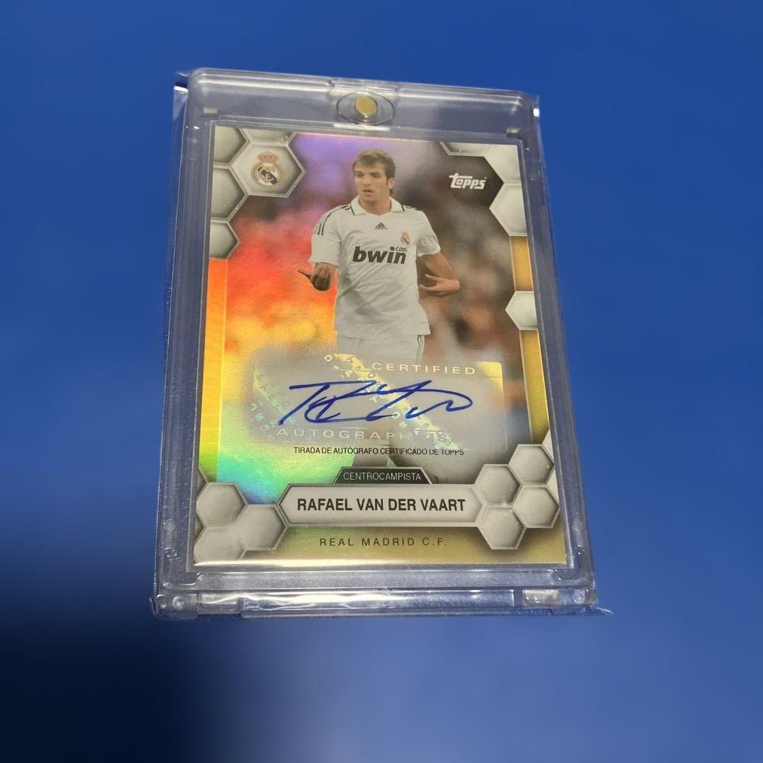 Topps レアル・マドリード ファン・デル・ファールト 直筆サイン