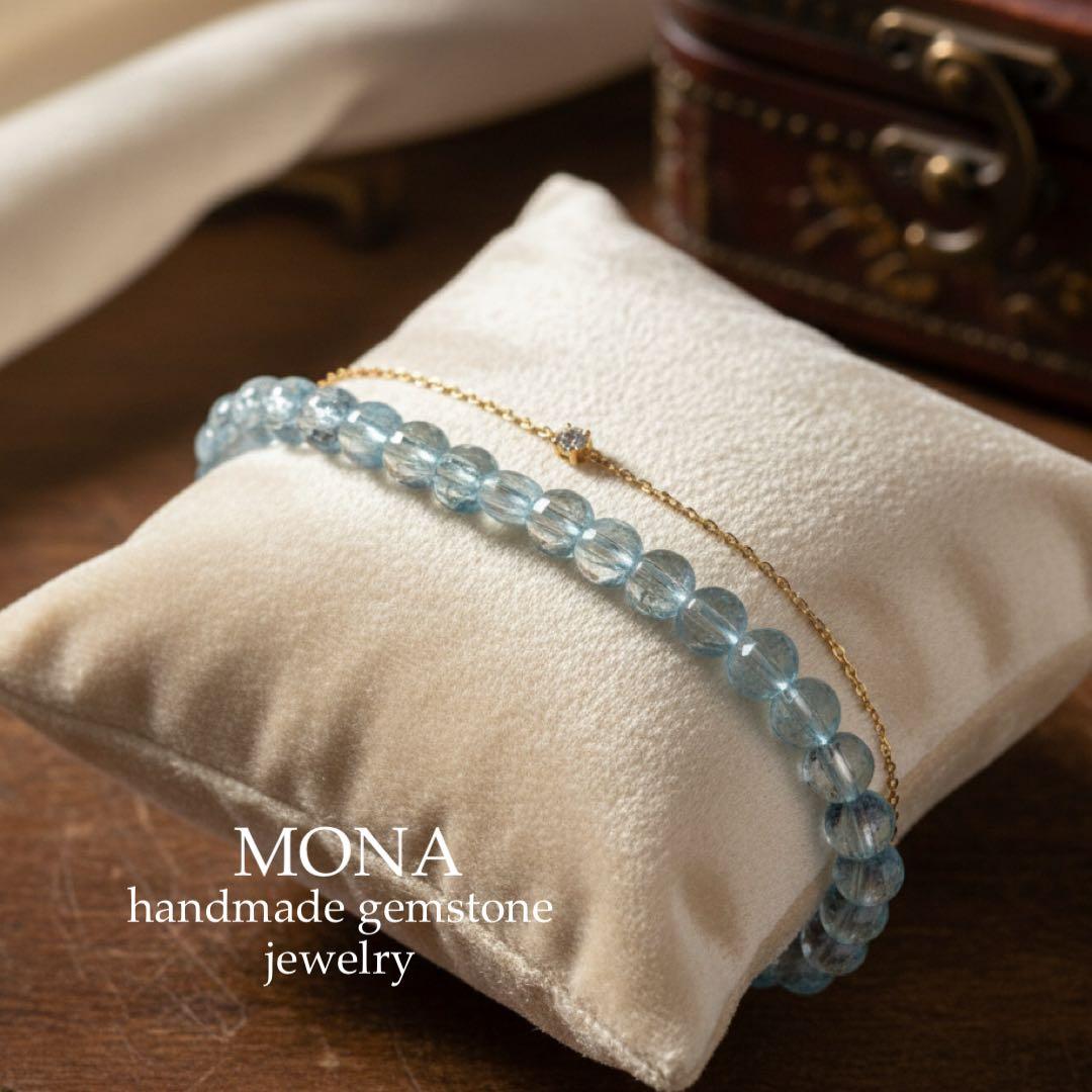 【はくとん( 'ω')ŧ‹\"ŧ‹\"】国産シェルパールのゴムブレスレット