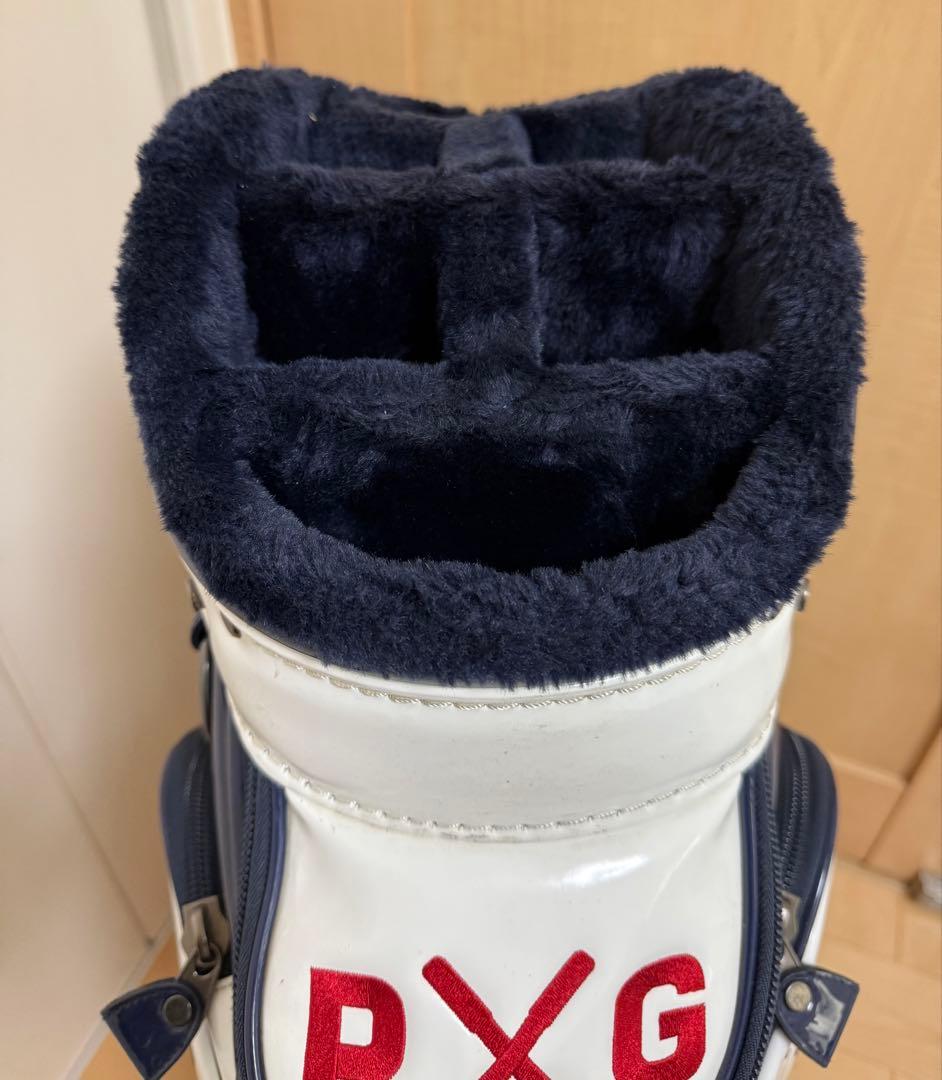 完売★パーリーゲイツ★キャディバッグ★エナメル★ゴルフ★ゴルフバッグ★レア★白