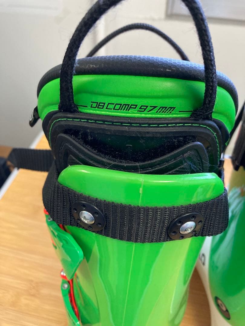 ダルベロスキー靴 ホワイト/グリーン