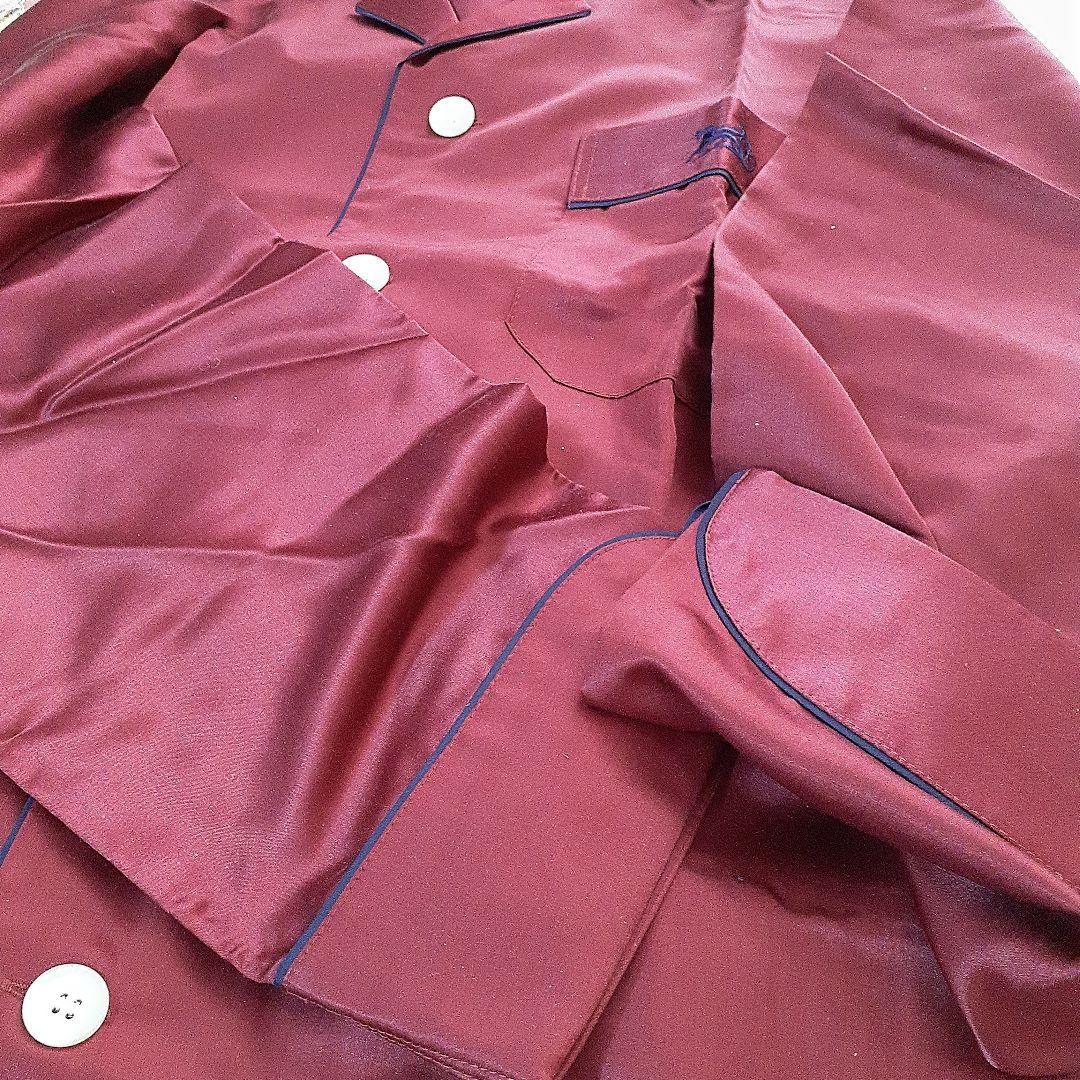 シルク100%パジャマ上下、レディースL、パールグレー、renomaパジャマ上下