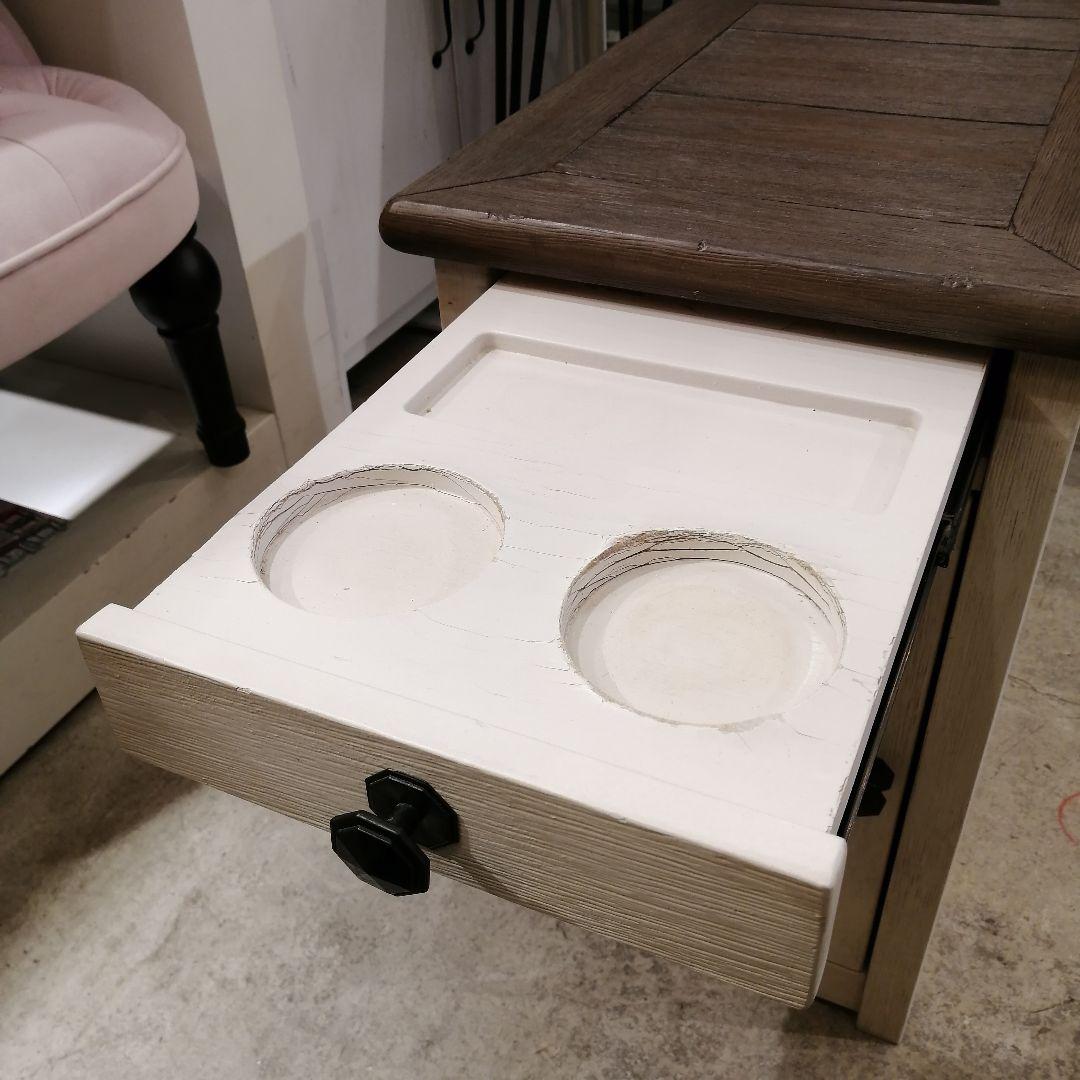 希少】 ホームチェア サイドテーブル ナイトテーブル 木製 収納