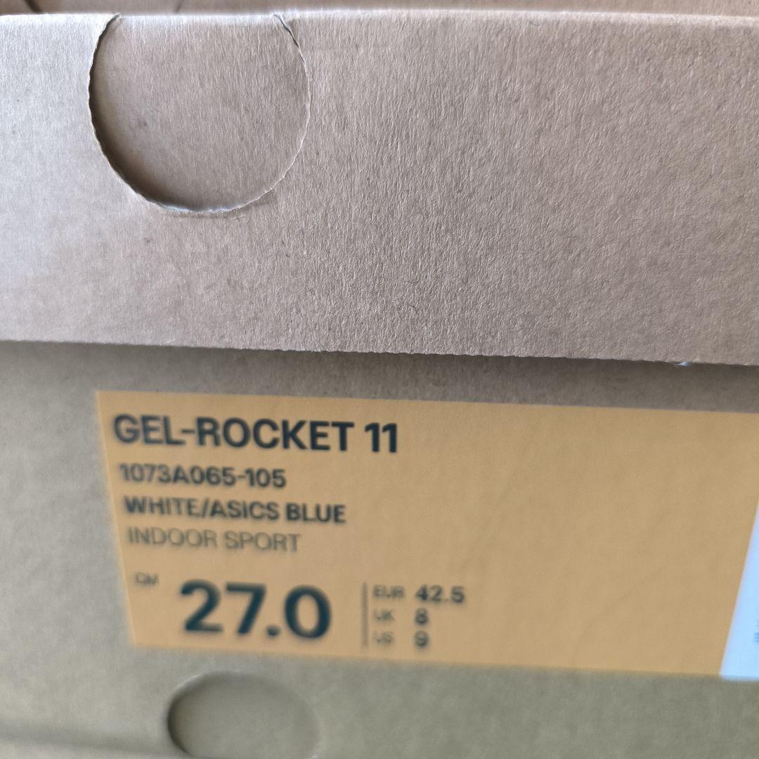 アシックス asics GEL-ROCKET 11 27.0cm