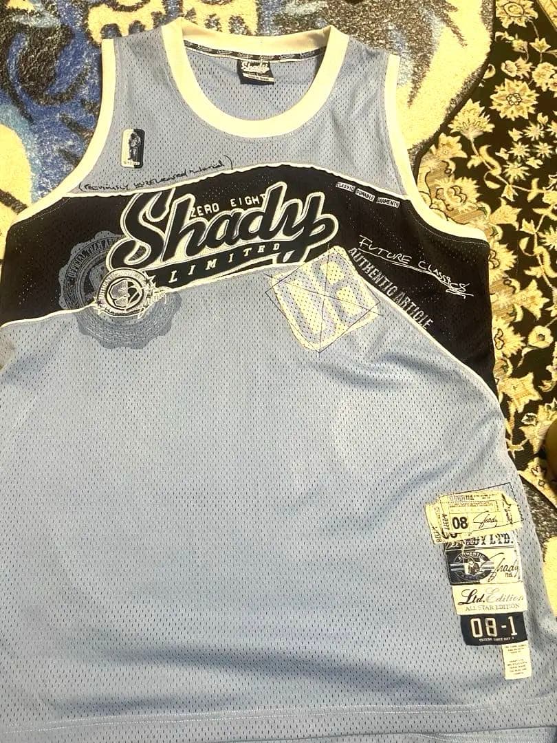 Shady Limited 水色ゲームシャツ