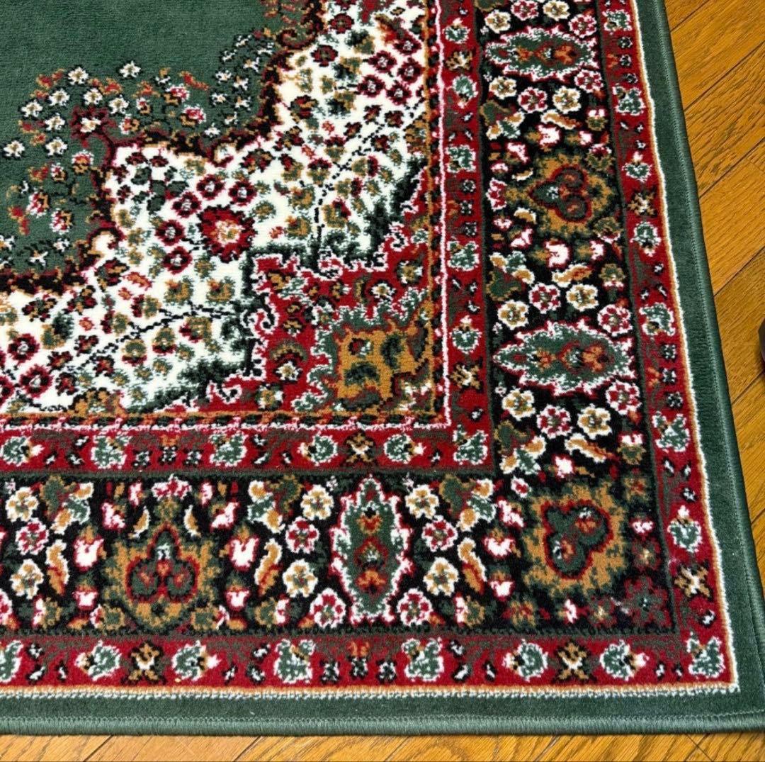 【美品】絨毯 ラグ カーペット シーラズ ベルギー製 230cm 161cm