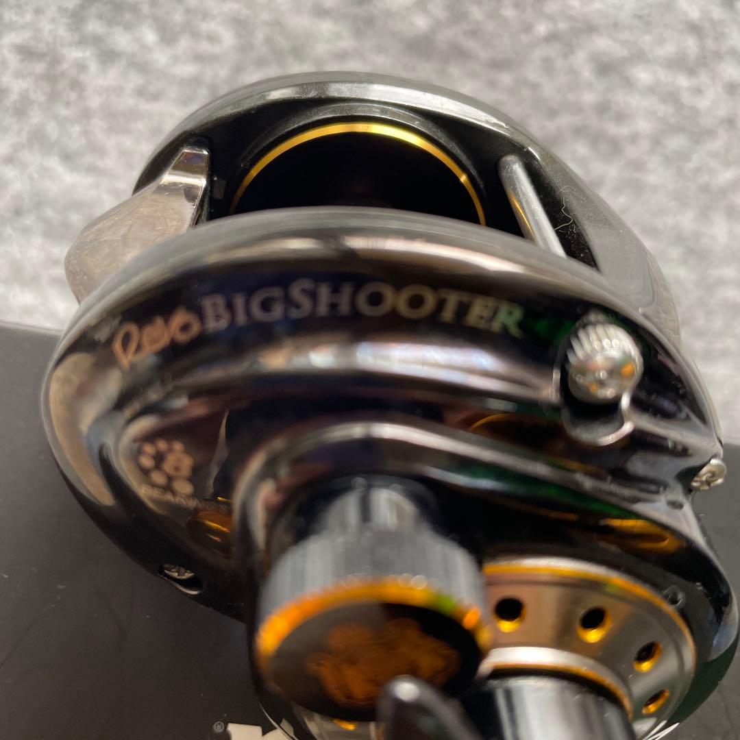 アブガルシアベイト/ ビッグシューターコンパクト。ギア比8.0:1《美品