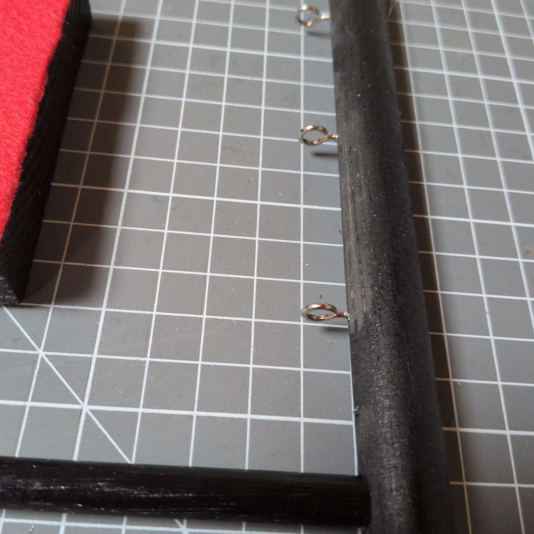 つまみ細工 吊るし飾りと雛飾りセット　 雛壇 　赤