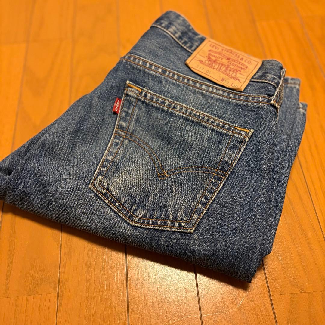 90s 希少 リーバイスユーロ 517 W33 ボタンフライ