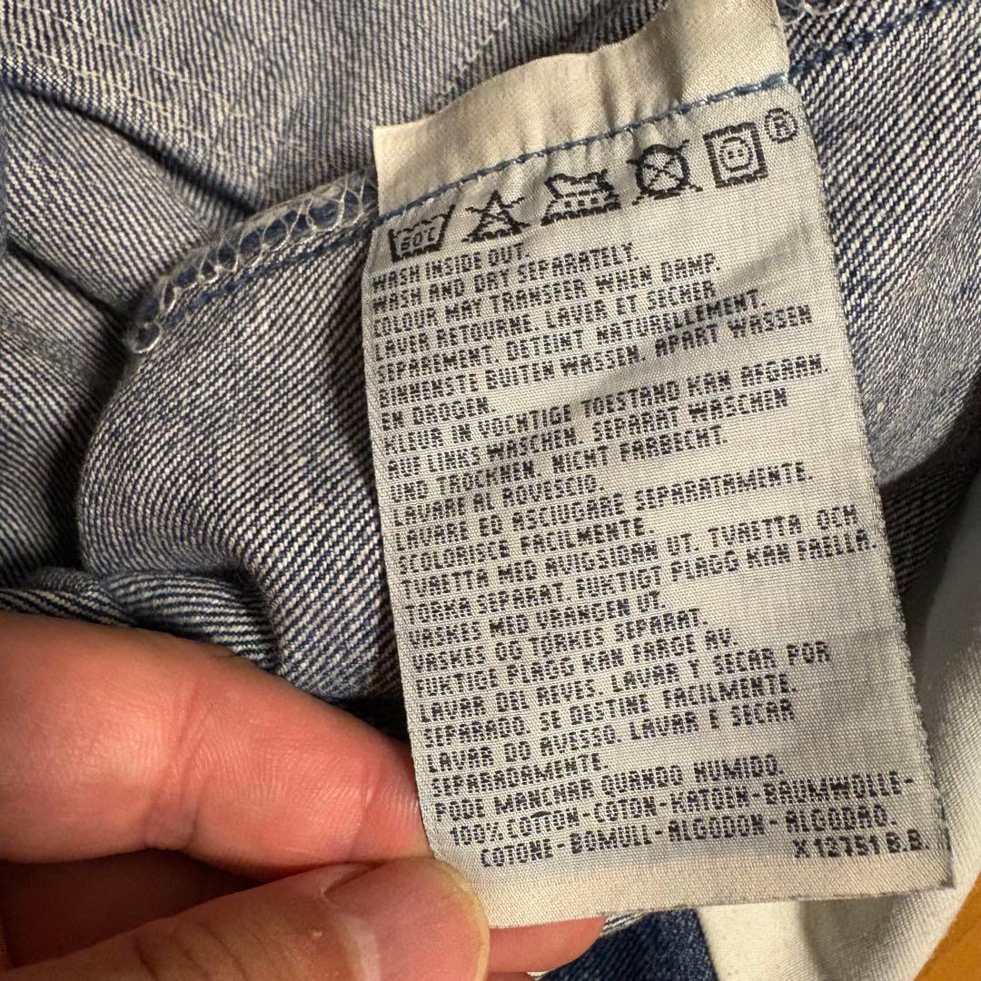 90s 希少 リーバイスユーロ 517 W33 ボタンフライ