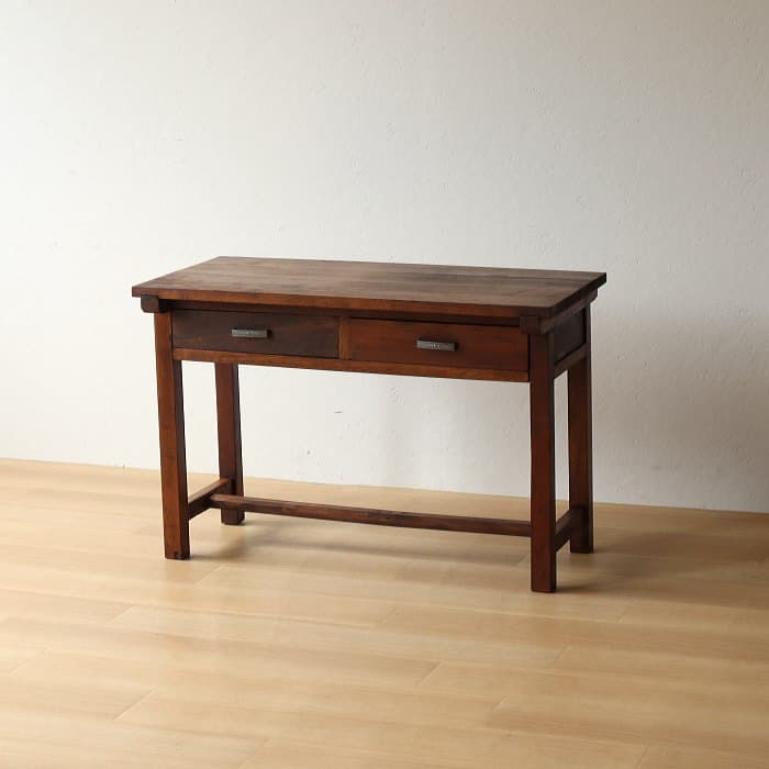 【puku】アンティーク 引き出し2杯 平机