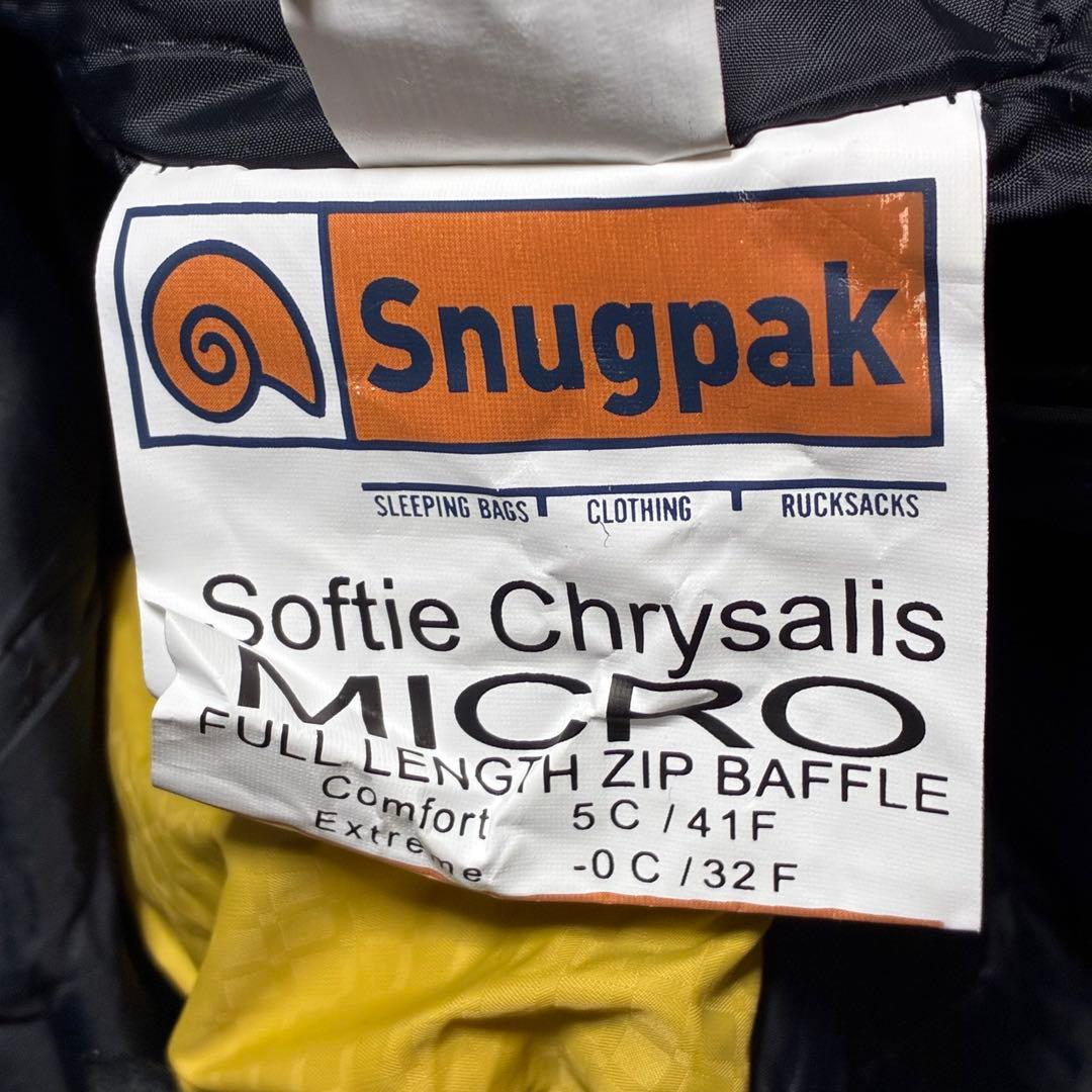 Snugpak スナグパック シュラフ マミー Softie Micro 寝袋
