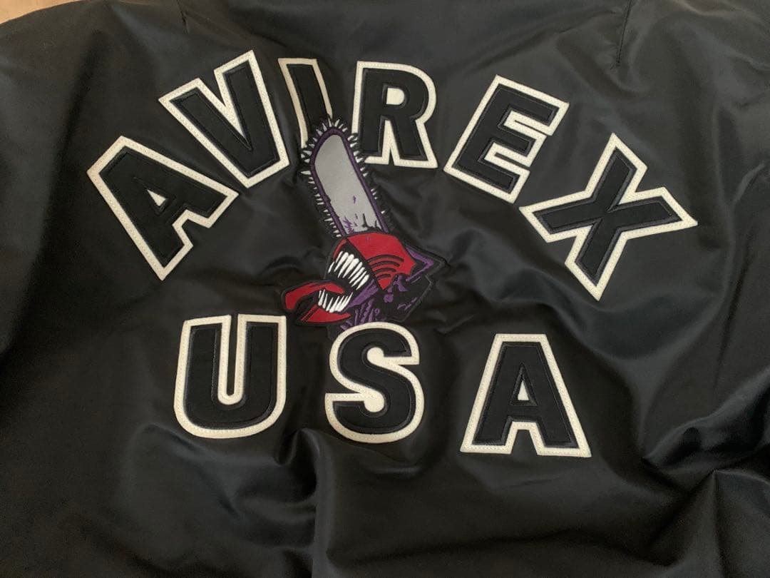 AVIREX チェンソーマン MA-1 2XL