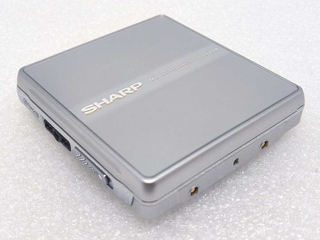 SHARP MD-J ポータブルMDプレーヤー MD-ST600-S