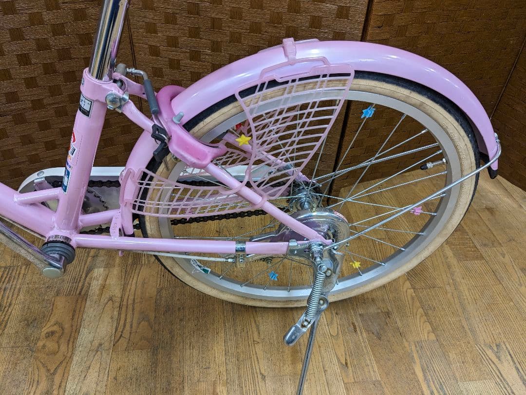 U010 子供自転車　20インチ　ピンク
