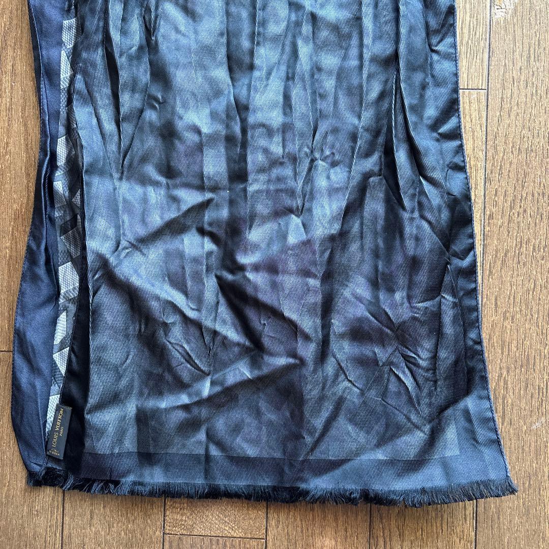 ルイヴィトン ヴィトン シルク100% ストール メンズ - メルカリ