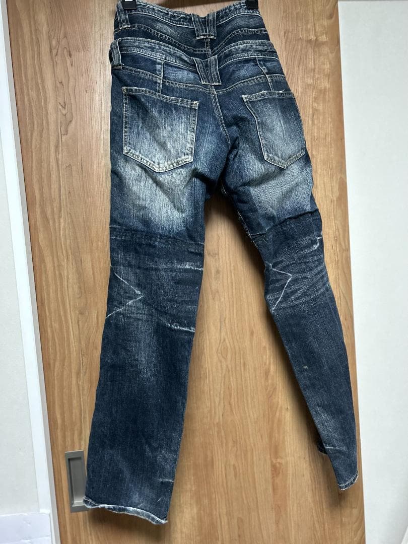 PPFM レイヤード デニム ジーンズ